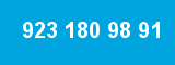 923 180 98 91 923 180 98 91